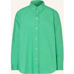 Grüne Marc O'Polo Nachhaltige Hemdblusen aus Baumwolle für Damen Größe M 
