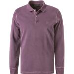 Marc O'Polo Herren Polo Shirt, Regular Fit, Bio Baumwoll-Jersey, dunkelviolett