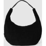 Schwarze Unifarbene Marc O'Polo Nachhaltige Hobo Bags mit Reißverschluss aus Polyester für Damen 