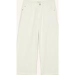 Weiße Marc O'Polo Nachhaltige 5-Pocket Jeans mit Reißverschluss aus Baumwollmischung für Damen 