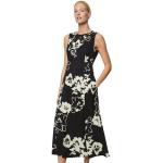 Schwarze Blumenmuster Marc O'Polo Nachhaltige Freizeitkleider mit Reißverschluss für Damen Größe XS für den für den Sommer 