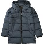 Marineblaue Gesteppte Marc O'Polo Nachhaltige Damensteppmäntel & Damenpuffercoats mit Kapuze für den für den Herbst 