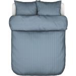 Blaue Gestreifte Marc O'Polo Nachhaltige Bettwäsche Sets & Bettwäsche Garnituren aus Flanell 220x200 