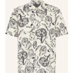 Weiße Kurzärmelige Marc O'Polo Nachhaltige Kentkragen Hemden mit Kent-Kragen aus Baumwolle für Herren 
