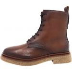 Braune Marc O'Polo Lace Up Nachhaltige Ankle Boots & Klassische Stiefeletten aus Leder Größe 41 