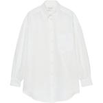 Weiße Unifarbene Casual Langärmelige Marc O'Polo Nachhaltige Langarmblusen für Damen Größe S für den für den Sommer 