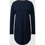 Reduzierte Marineblaue Melierte Marc O'Polo Nachhaltige Damennachthemden aus Baumwolle Größe XXL 