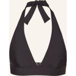 Schwarze Marc O'Polo Nachhaltige Bikini-Tops aus Polyamid ohne Bügel für Damen Größe S 