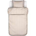 Sandfarbene Marc O'Polo Nachhaltige Baumwollbettwäsche mit Reißverschluss aus Baumwolle 155x220 