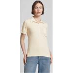 Sandfarbene Marc O'Polo Nachhaltige Shirts mit Tasche aus Baumwolle für Damen Größe XS 