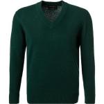 Reduzierte Grüne Unifarbene Marc O'Polo Nachhaltige V-Ausschnitt Feinstrickpullover für Herren Größe XXL für den für den Herbst 