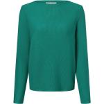 Reduzierte Smaragdgrüne Marc O'Polo Nachhaltige Rundhals-Ausschnitt Strickpullover aus Baumwolle für Damen Größe M 