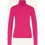 Reduzierte Pinke Marc O'Polo Nachhaltige Rollkragen Rollkragenshirts aus Baumwollmischung für Damen Größe XS 
