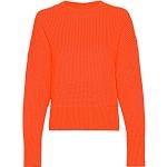 Reduzierte Orange Marc O'Polo Nachhaltige Strickpullover aus Baumwolle für Damen Größe XXL 