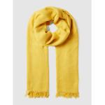 Reduzierte Gelbe Unifarbene Marc O'Polo Nachhaltige Damenschals mit Fransen aus Baumwolle Einheitsgröße 
