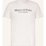 Weiße Marc O'Polo Nachhaltige Pyjamas kurz aus Jersey für Herren Übergrößen 
