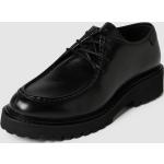 Schwarze Unifarbene Business Marc O'Polo Nachhaltige Hochzeitsschuhe & Oxford Schuhe mit Schnürsenkel aus Leder für Herren Größe 46 