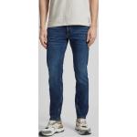 Marineblaue Marc O'Polo Sjöbo Nachhaltige Slim Fit Jeans aus Baumwollmischung für Herren Weite 32, Länge 34 