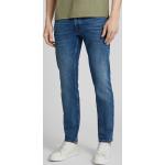 Blaue Marc O'Polo Sjöbo Nachhaltige Slim Fit Jeans aus Baumwollmischung für Herren Weite 33, Länge 32 
