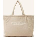Beige Marc O'Polo Nachhaltige Damenshopper aus Textil 