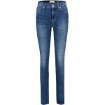 Blaue Marc O'Polo Skara Nachhaltige Skinny Jeans mit Reißverschluss aus Denim für Damen Größe XS Weite 28, Länge 34 