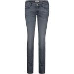 Graue Marc O'Polo Skara Nachhaltige Skinny Jeans mit Reißverschluss aus Denim für Damen Größe XS Weite 28, Länge 32 