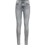 Reduzierte Graue Bestickte Marc O'Polo Skara Jeans mit Stickerei aus Baumwollmischung für Damen Größe XS 