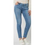 Blaue Marc O'Polo Alby Nachhaltige Slim Fit Jeans aus Baumwolle für Damen Größe XS Weite 29, Länge 34 