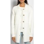 Reduzierte Weiße Unifarbene Marc O'Polo Nachhaltige Damencardigans & Damenstrickjacken aus Baumwollmischung Größe S 