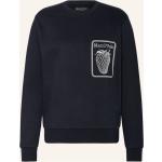 Reduzierte Dunkelblaue Marc O'Polo Nachhaltige Herrensweatshirts aus Baumwolle Größe 3 XL 