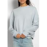 Reduzierte Blaue Unifarbene Marc O'Polo Nachhaltige Damensweatshirts aus Baumwolle Größe XXS für den für den Herbst 