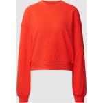 Reduzierte Orange Unifarbene Marc O'Polo Nachhaltige Strickpullover aus Baumwolle für Damen Größe XL für den für den Herbst 