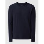 Reduzierte Dunkelblaue Marc O'Polo Nachhaltige Herrensweatshirts aus Baumwolle Größe XL 