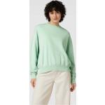 Mintgrüne Marc O'Polo Nachhaltige Damensweatshirts aus Baumwolle Größe L 