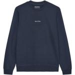 Marineblaue Marc O'Polo Nachhaltige Rundhals-Ausschnitt Herrensweatshirts Größe XS 