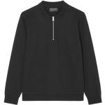 Schwarze Unifarbene Marc O'Polo Nachhaltige Herrensweatshirts Größe XXL 