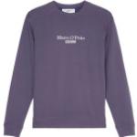 Lila Marc O'Polo Nachhaltige Rundhals-Ausschnitt Herrensweatshirts Größe XL 