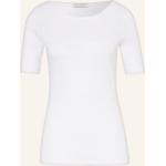 Weiße Marc O'Polo Nachhaltige T-Shirts aus Baumwolle für Damen Größe M 
