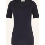 Dunkelblaue Marc O'Polo Nachhaltige T-Shirts aus Baumwolle für Damen Größe S 