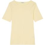 Reduzierte Gelbe Marc O'Polo Nachhaltige T-Shirts aus Baumwolle für Damen Größe XL 