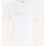 Graue Marc O'Polo Nachhaltige T-Shirts aus Baumwolle für Damen Größe XS 