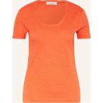 Orange Marc O'Polo Nachhaltige T-Shirts aus Baumwolle für Damen Größe XS 