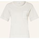 Hellgraue Marc O'Polo Nachhaltige Shirts mit Tasche aus Baumwolle für Damen Größe L 