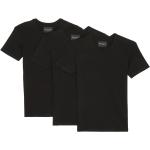 Reduzierte Schwarze Kurzärmelige Marc O'Polo Nachhaltige Rundhals-Ausschnitt T-Shirts aus Baumwolle für Herren Größe S 3-teilig 