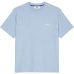 Blaue Marc O'Polo Nachhaltige Rundhals-Ausschnitt T-Shirts für Herren 