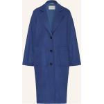 Blaue Elegante Marc O'Polo Nachhaltige Blazermäntel aus Wolle für Damen Größe XS 