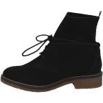 Marc Shoes Angele - Schlupfstiefelette, Damen Boot, black, Wildleder