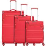 Rote March 15 Trading Trolley-Sets mit Rollen 3-teilig 