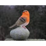15 cm Deko-Vögel für den Garten aus Stein frostfest 