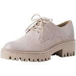 Business Marco Tozzi Hochzeitsschuhe & Oxford Schuhe mit Schnürsenkel aus Leder für Damen Größe 40 für den für den Herbst 